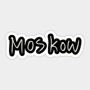 Moskow Sticker